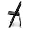 Atlas Commercial Products TitanPRO Black Resin Folding Chair RFC6BK - alternate 4
